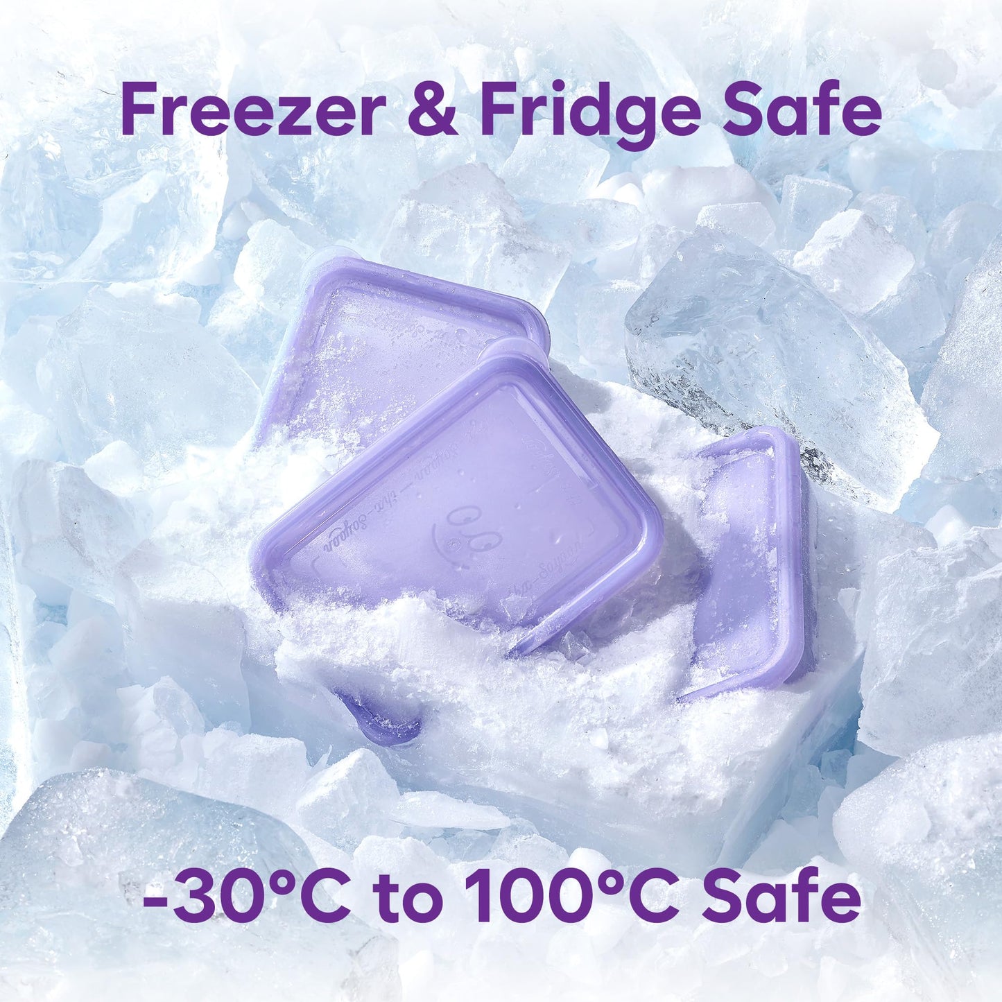 Freezer Food Storage Containers with Lids