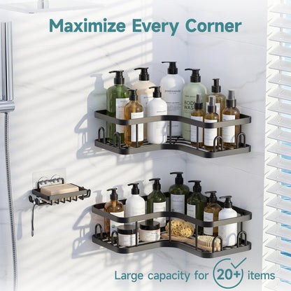 Veken corner shower caddy