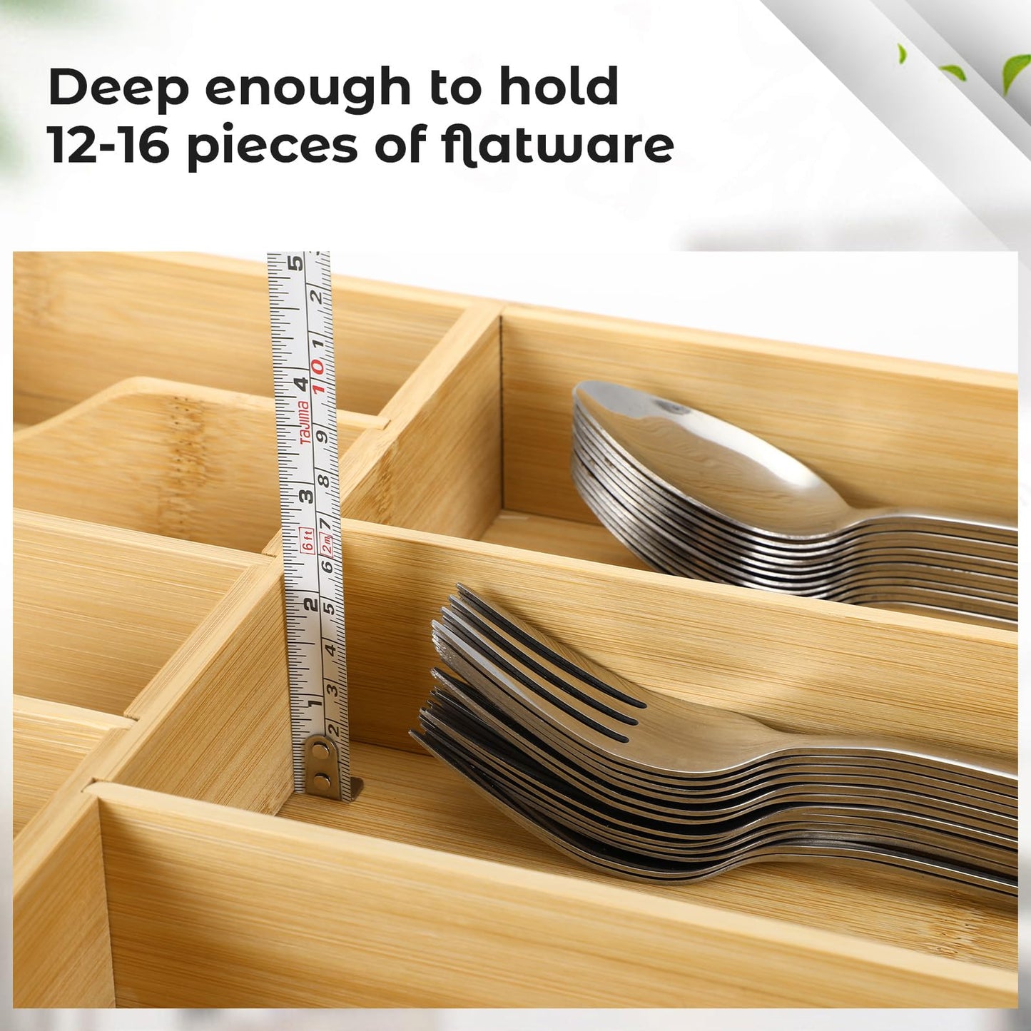 Fabsome Silverware Drawer Organizer