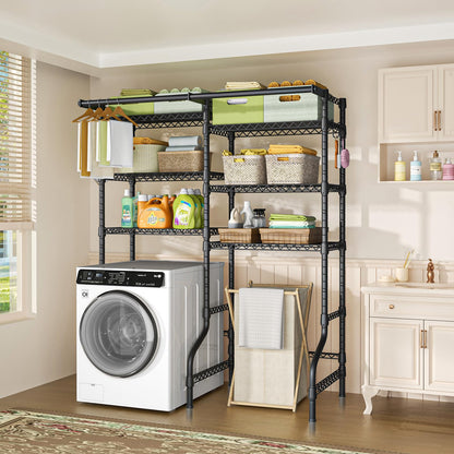 6-Tier Over Washer Dryer Storage Shelf