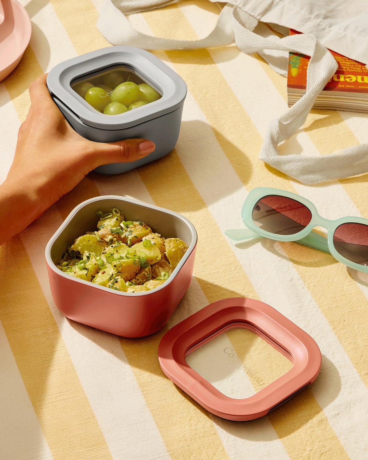 Glass Food Storage Set with Lids