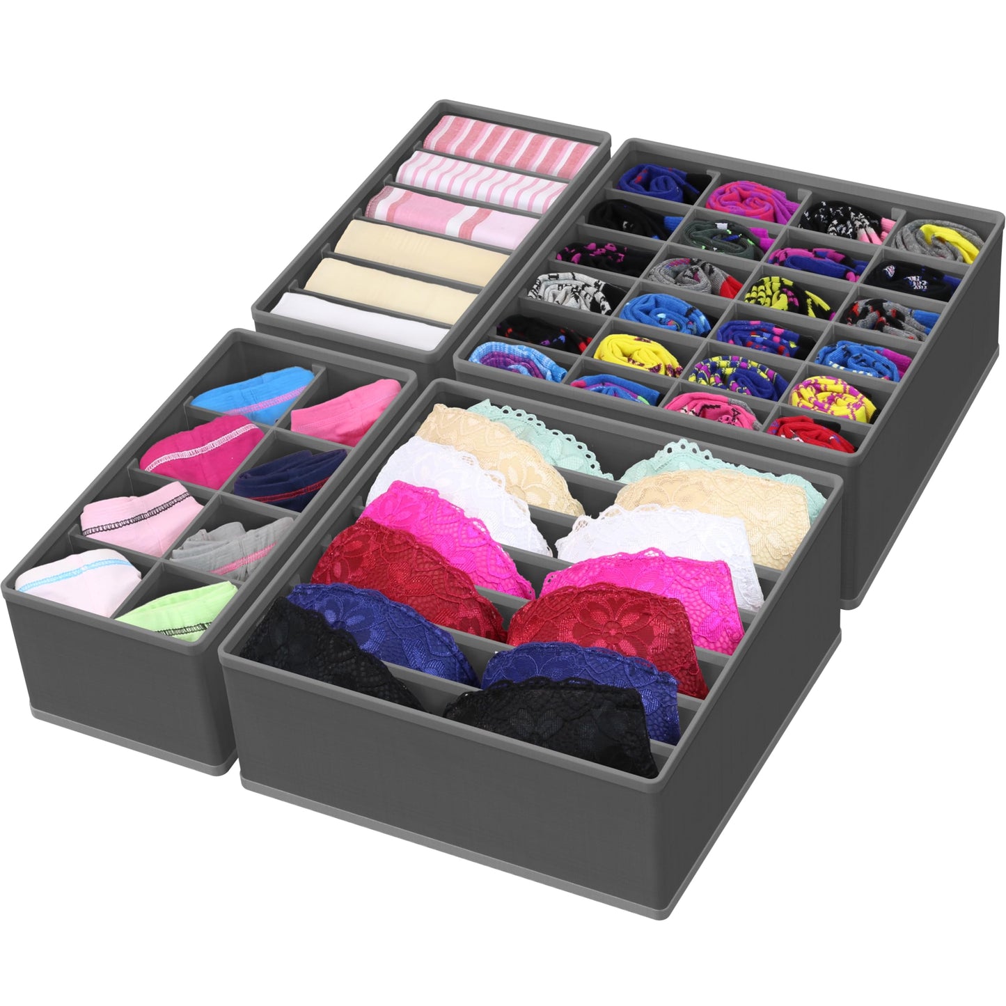 Simple Houseware Closet Underwear Drawer Organizer