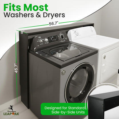 Over Washer Dryer Storage Shelf Organizer