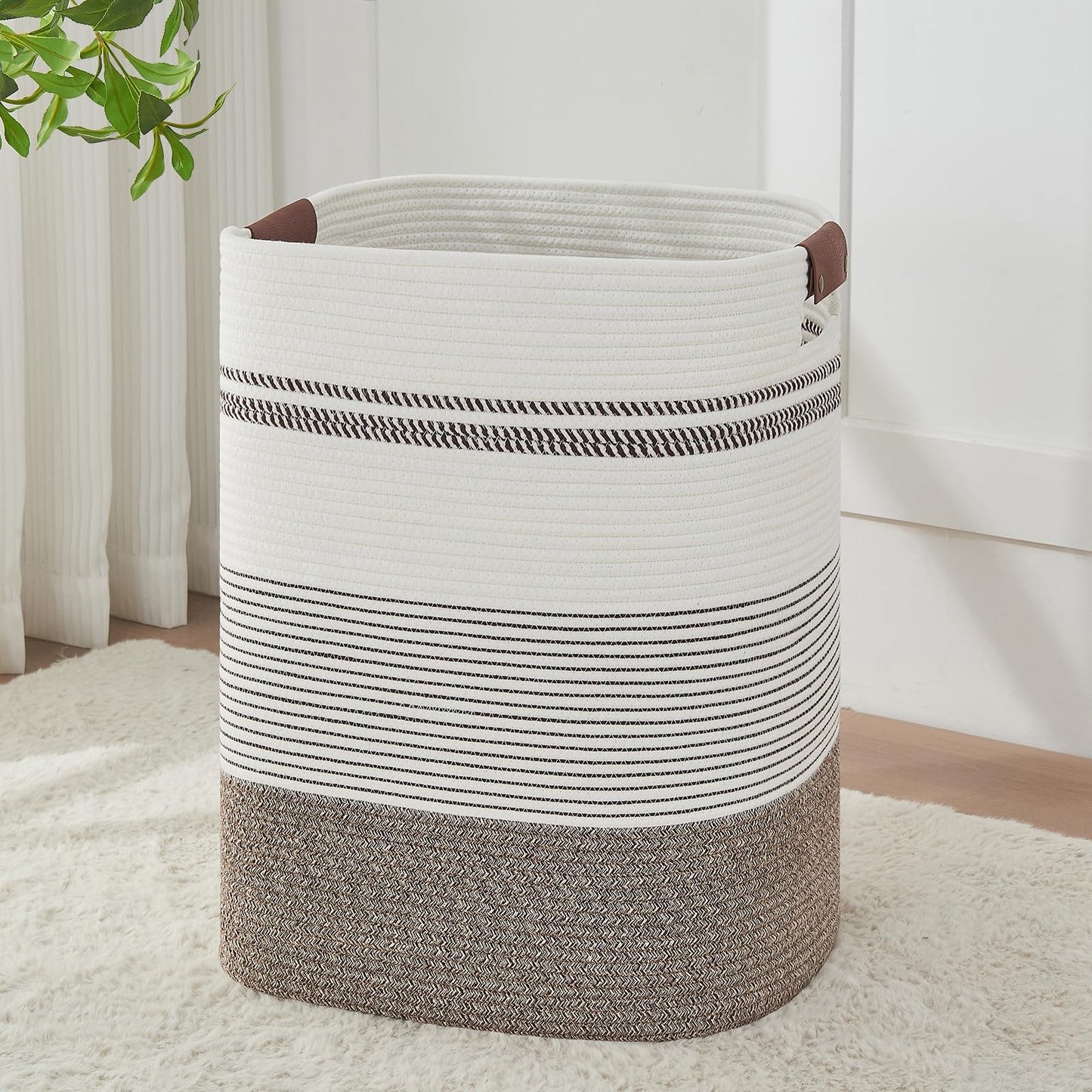 Large Laundry Basket with Handles