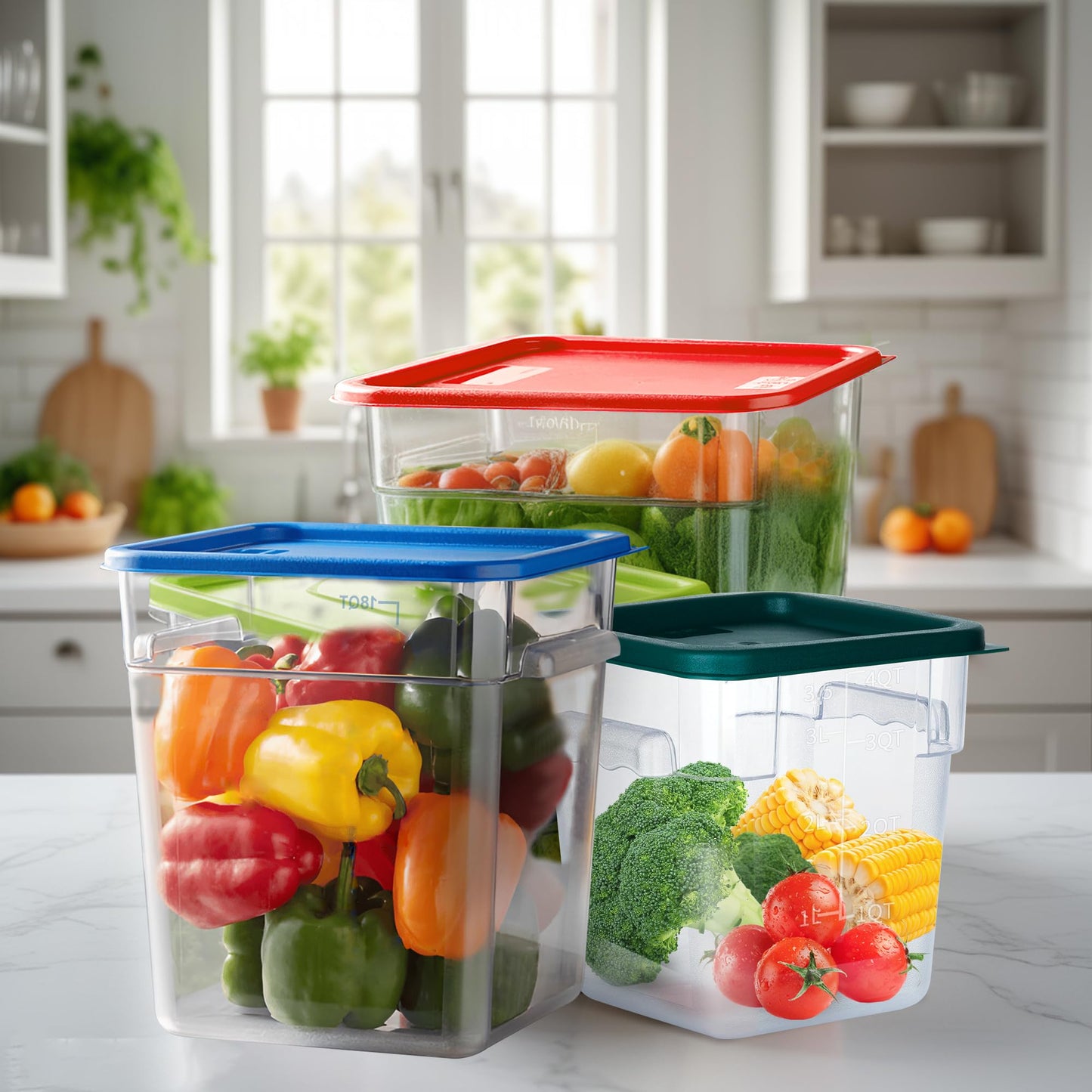 Food Storage Container Set with Lids