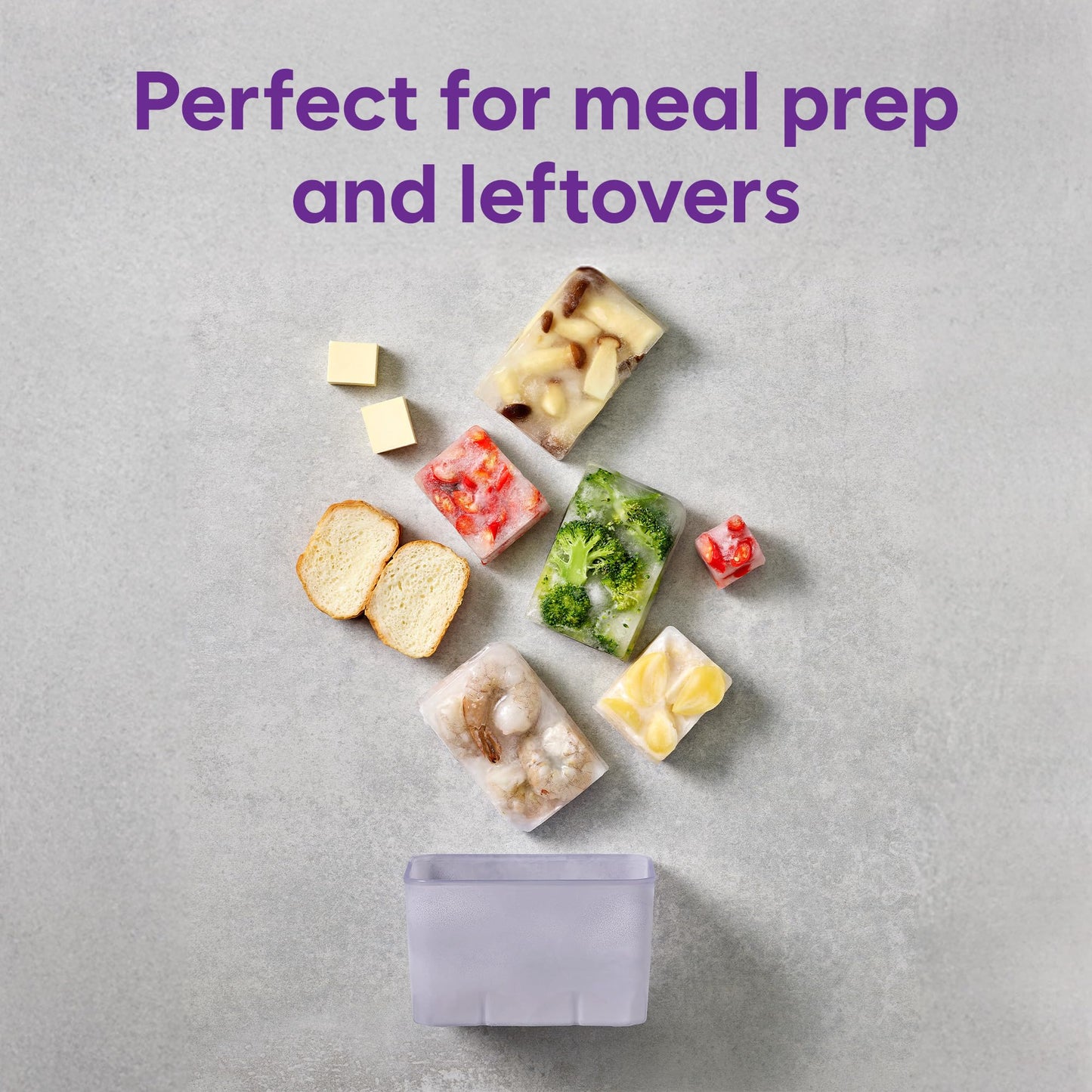 Freezer Food Storage Containers with Lids