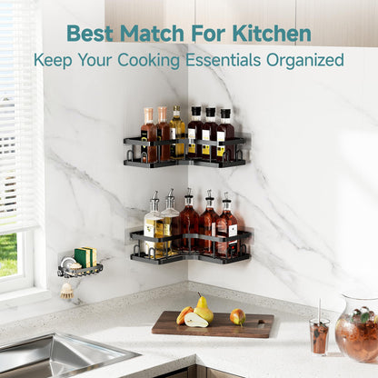 Veken corner shower caddy