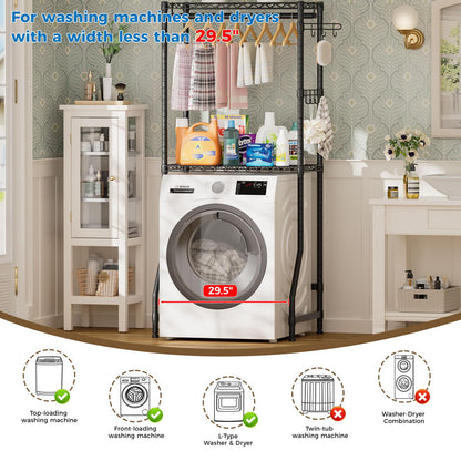 Golpart Over the Washer and Dryer Storage Shelf