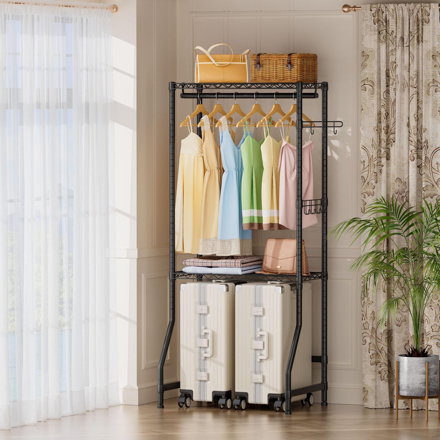 Golpart Over the Washer and Dryer Storage Shelf