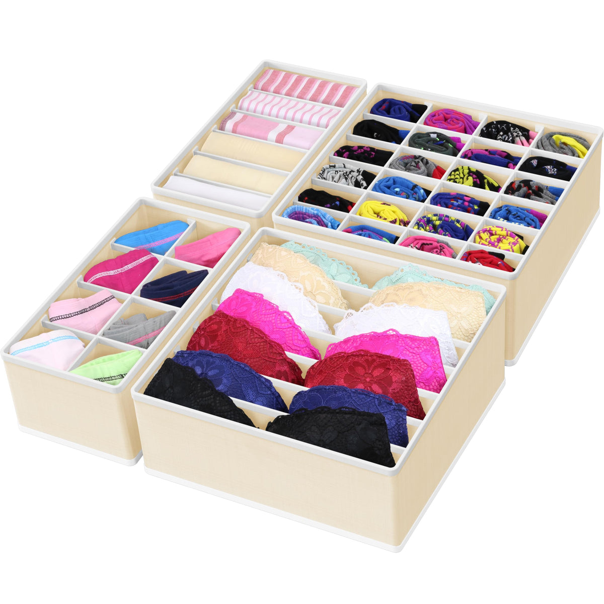 Simple Houseware Closet Underwear Drawer Organizer