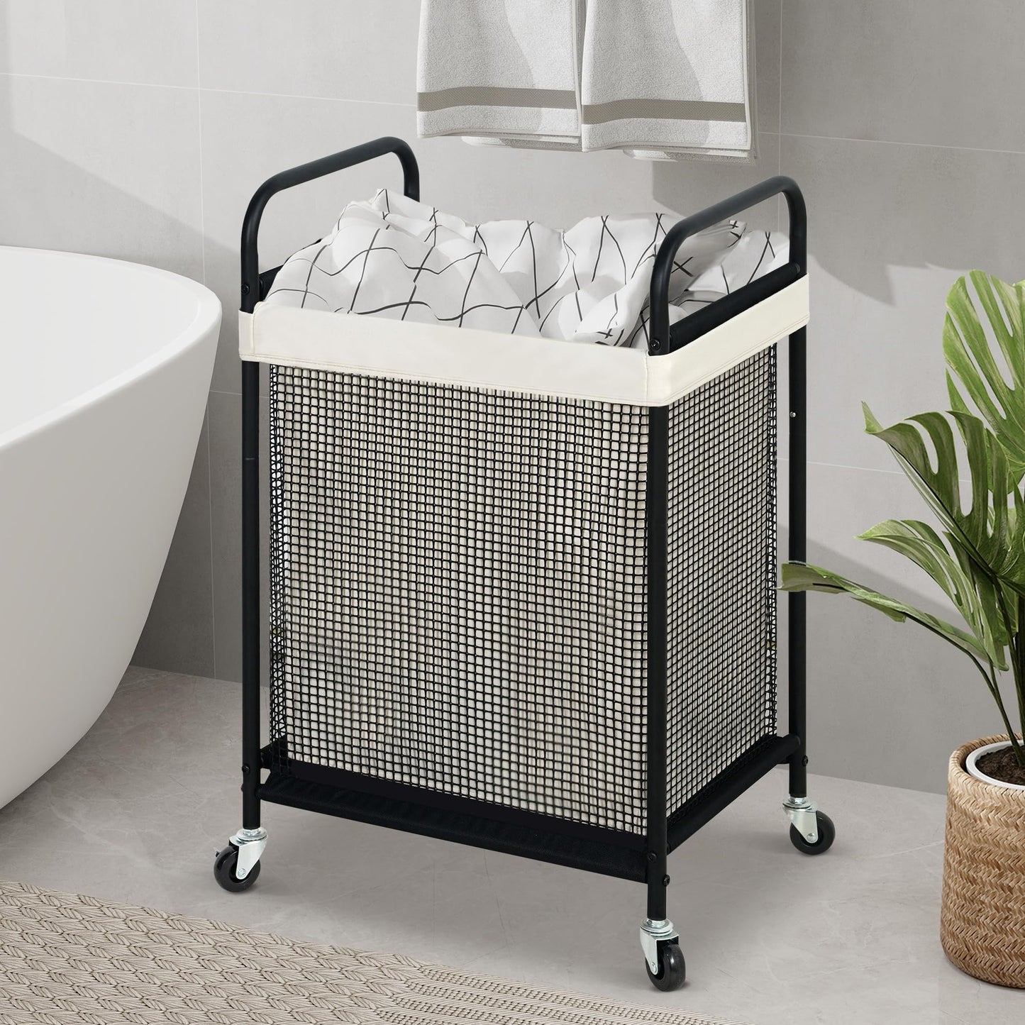 Laundry Hamper with Removable Bag