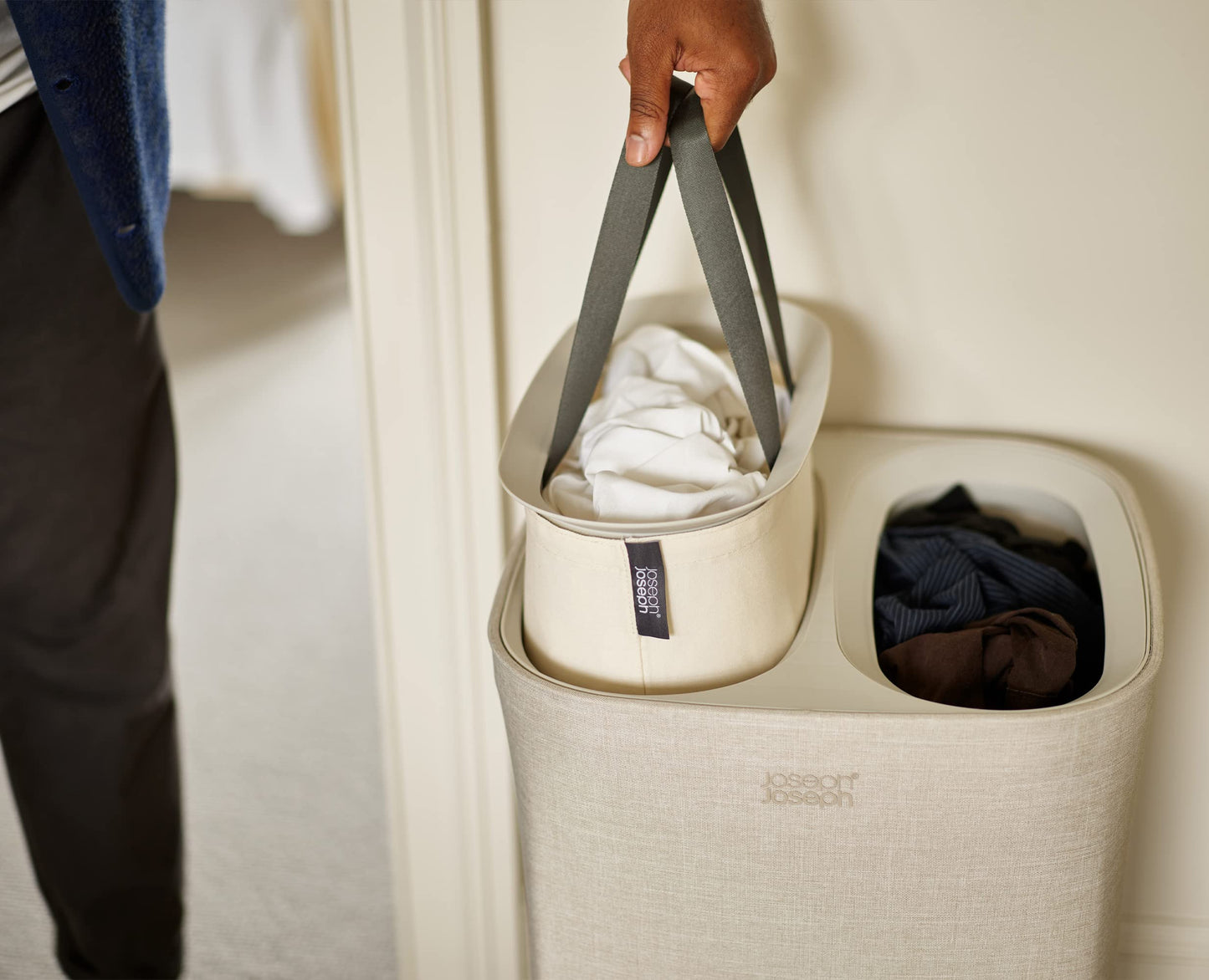 Laundry Hamper with Removable Washing Bags