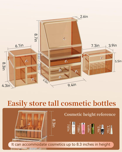 Multi-Functional Cosmetic Display Organizer
