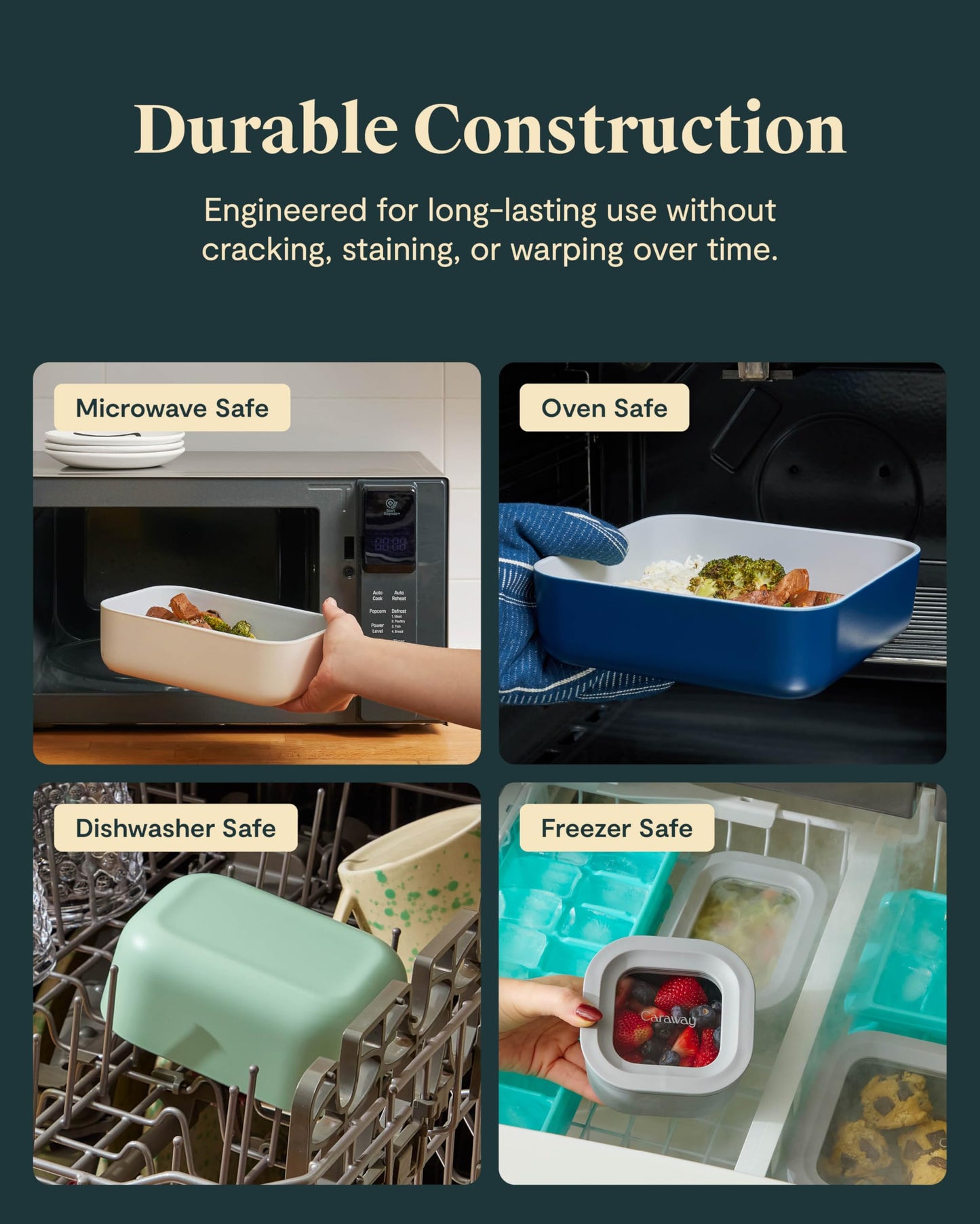 Glass Food Storage Set with Lids