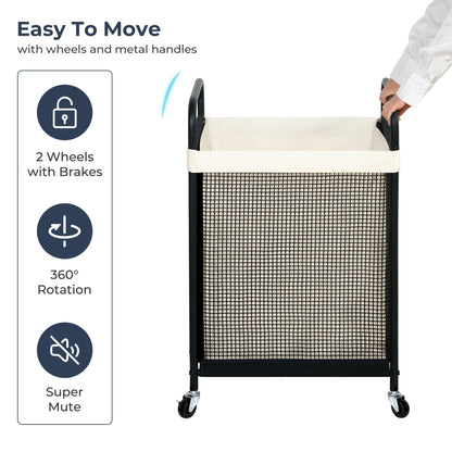 Laundry Hamper with Removable Bag