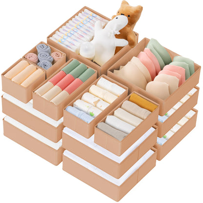Criusia 10 Pack Drawer Organizer Clothes
