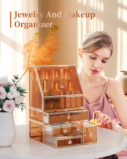Multi-Functional Cosmetic Display Organizer