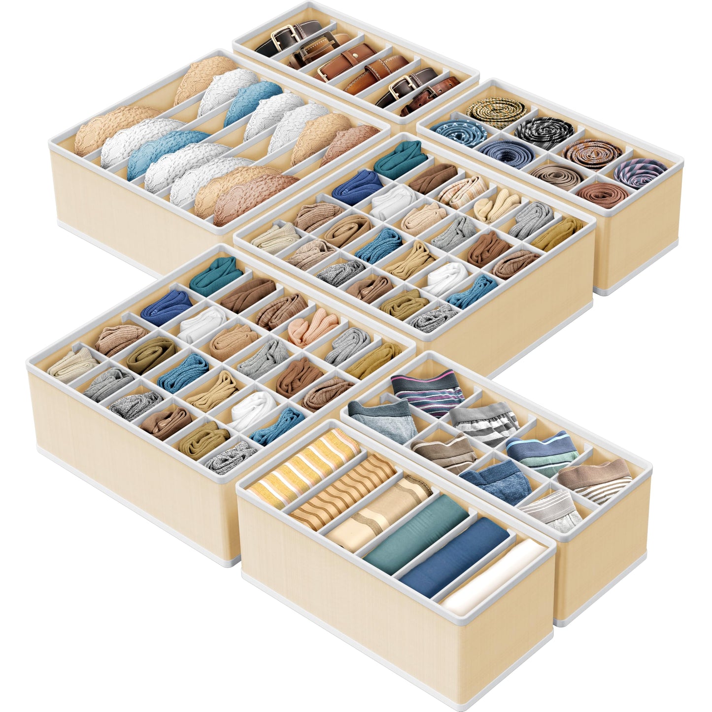 Simple Houseware Closet Underwear Drawer Organizer