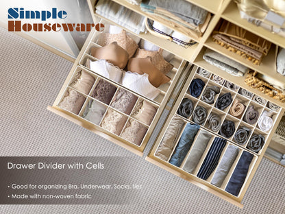 Simple Houseware Closet Underwear Drawer Organizer